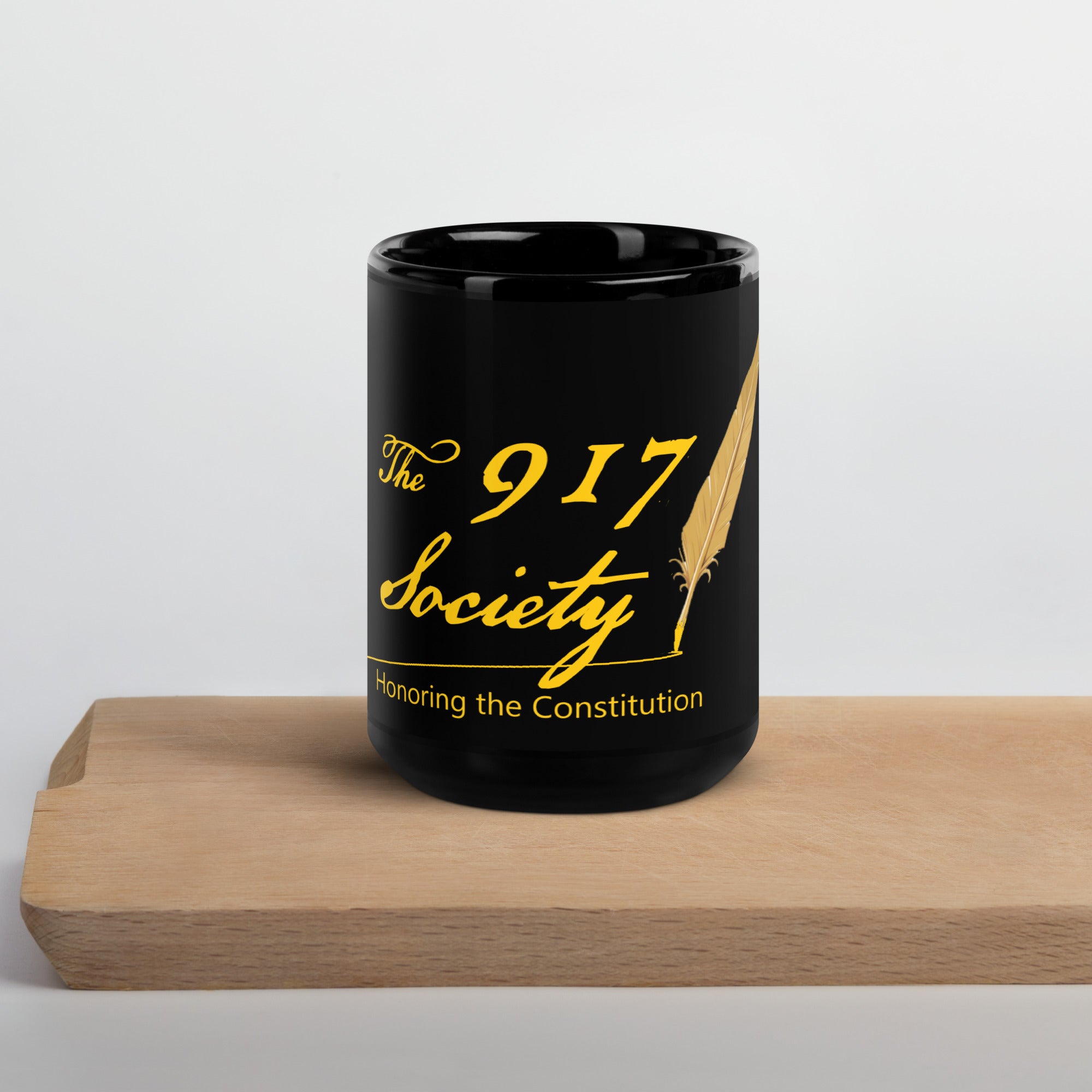 Black Glossy Mug image 4