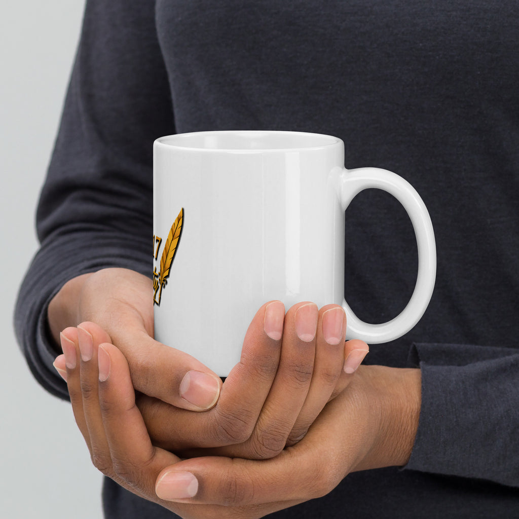 White Glossy Mug image 13
