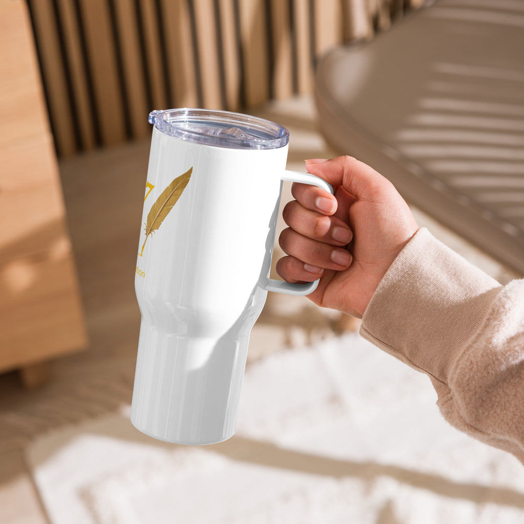 Travel mug with a handle image 0