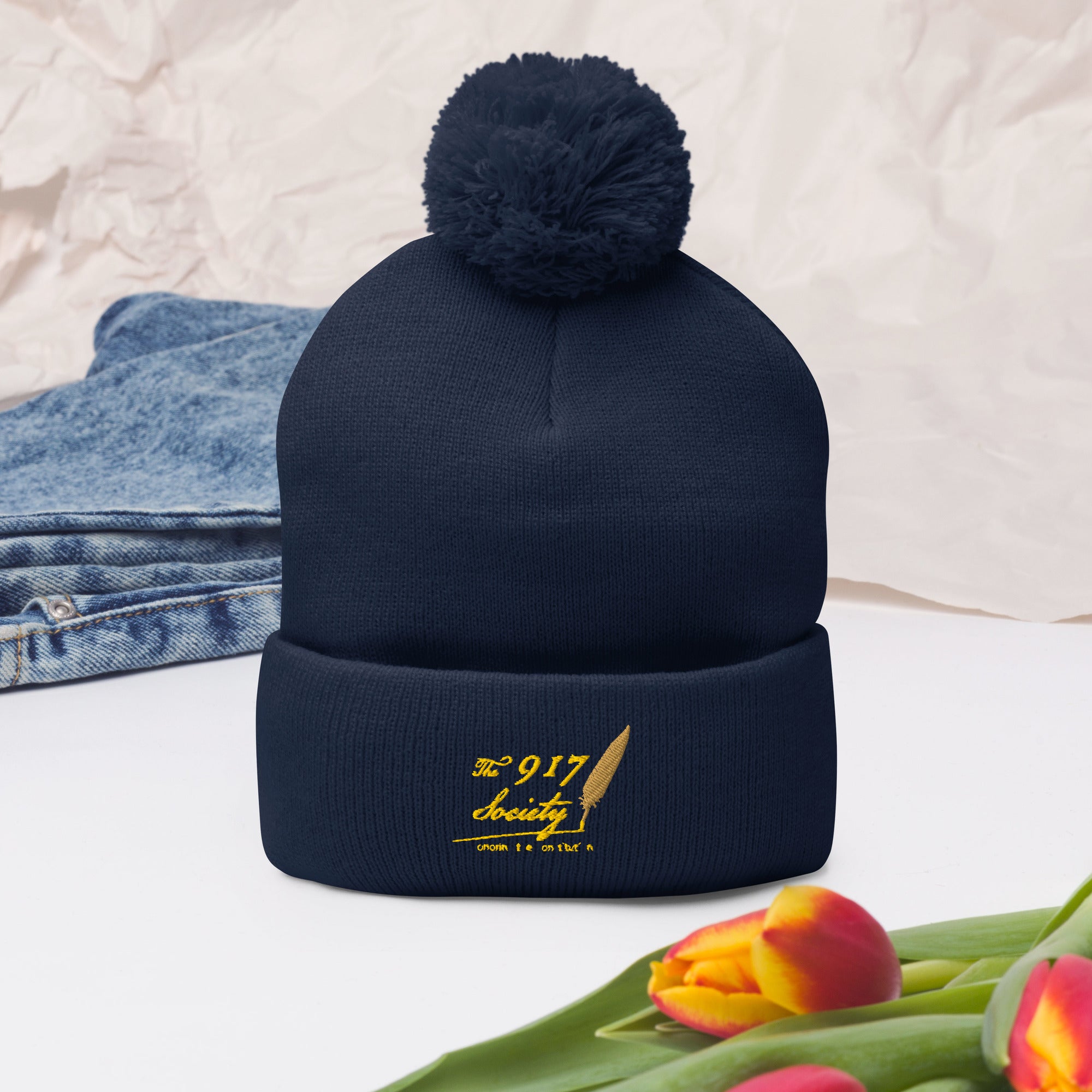 Pom-Pom Beanie image 5