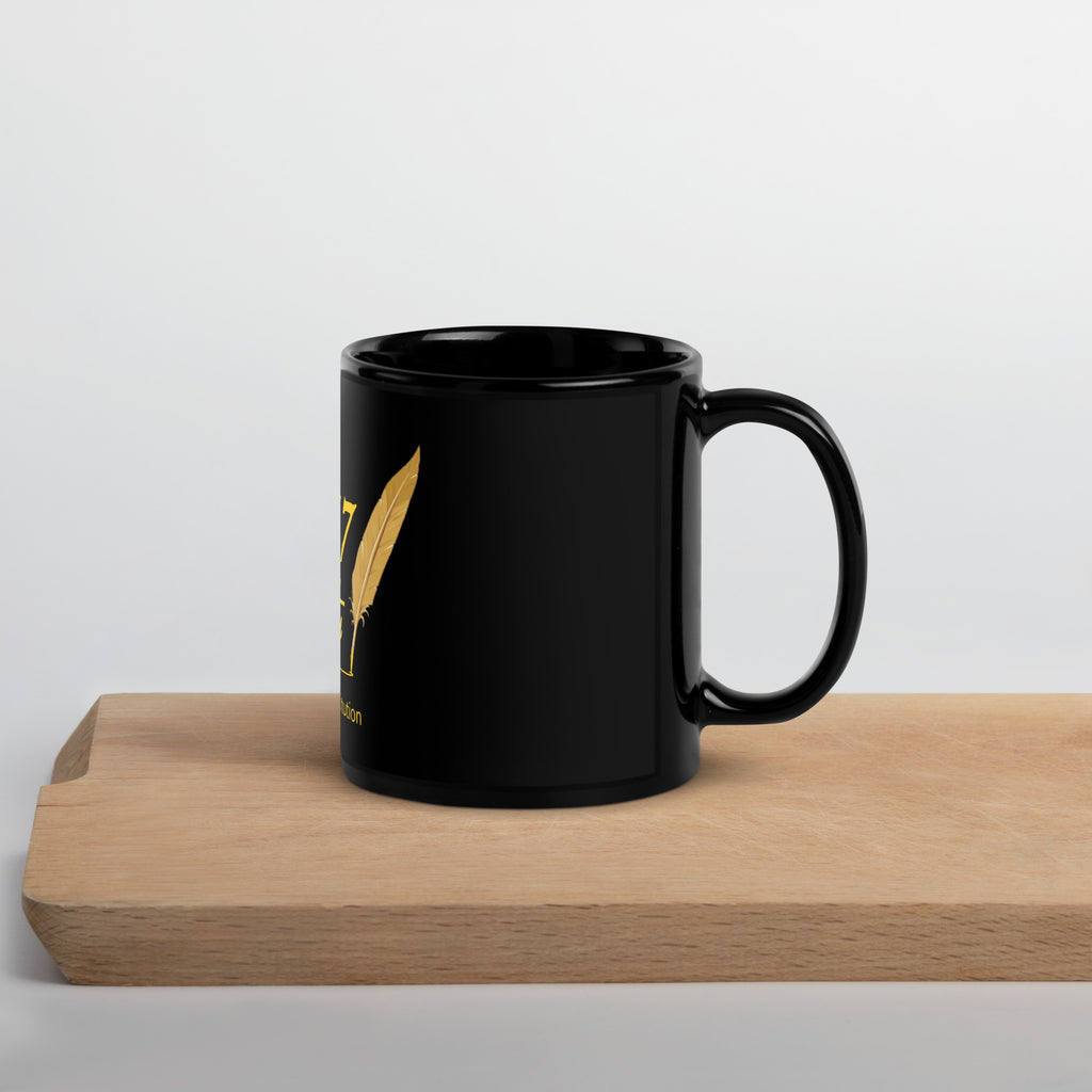 Black Glossy Mug image 3