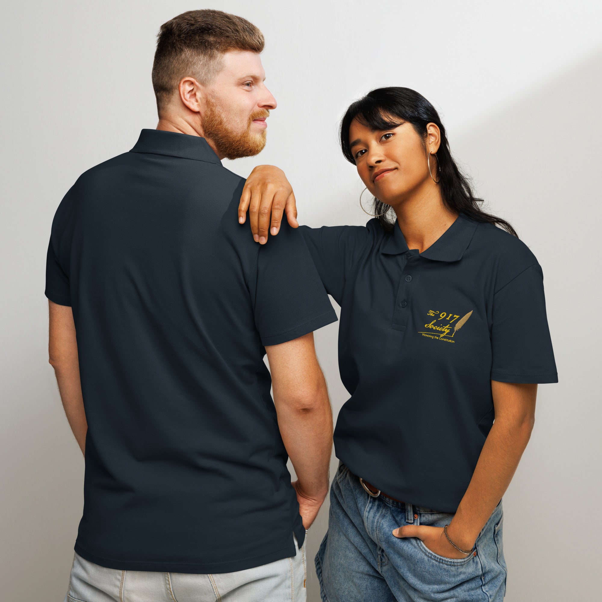 Premium pique polo shirt image 0