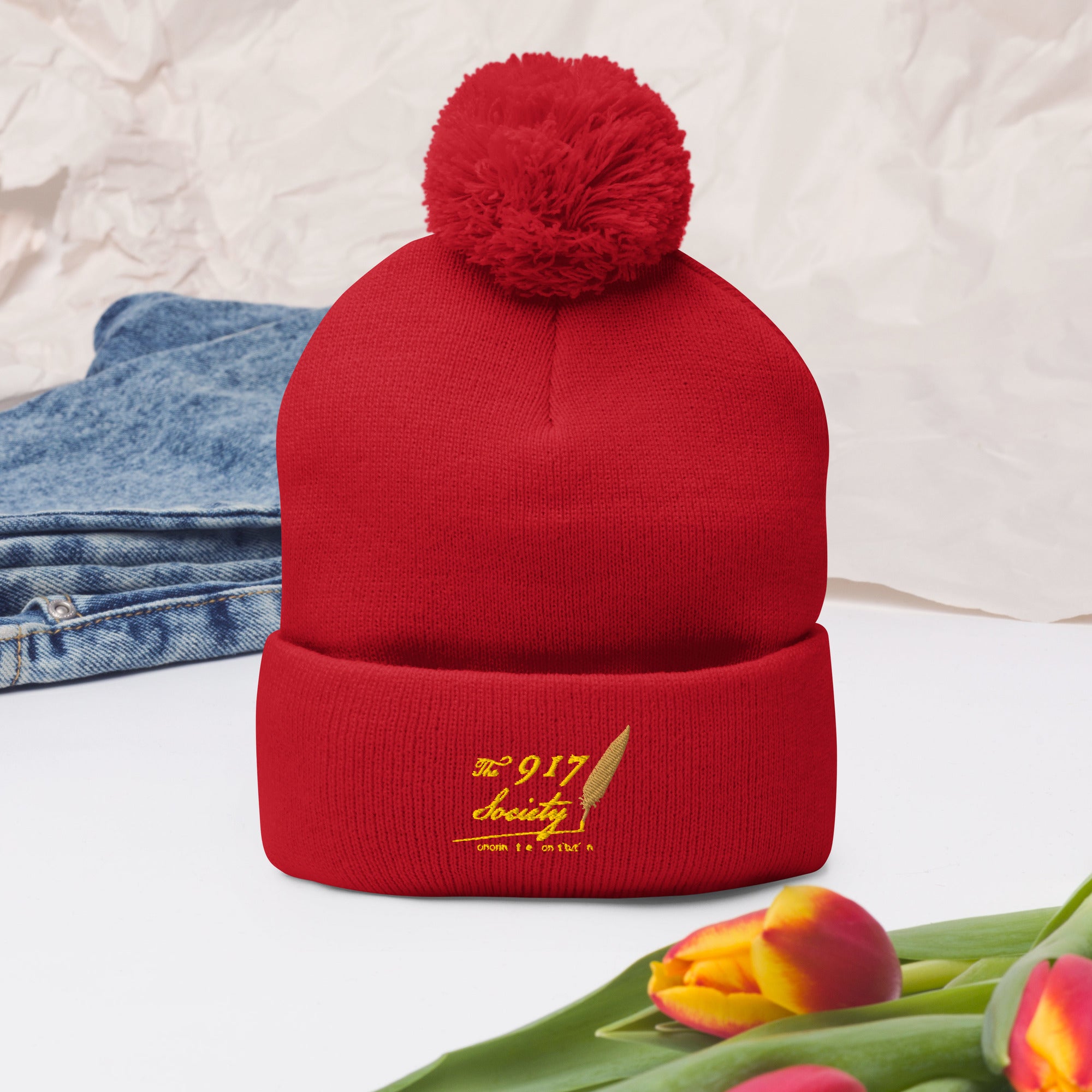 Pom-Pom Beanie image 13