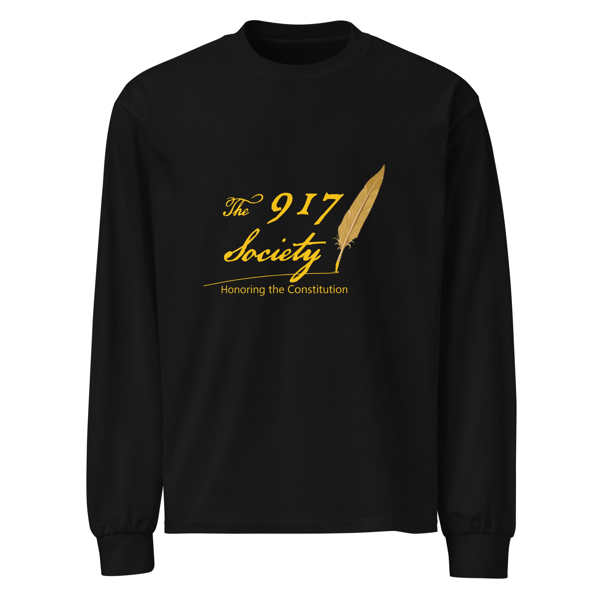 Premium heavyweight long sleeve shirt image 1