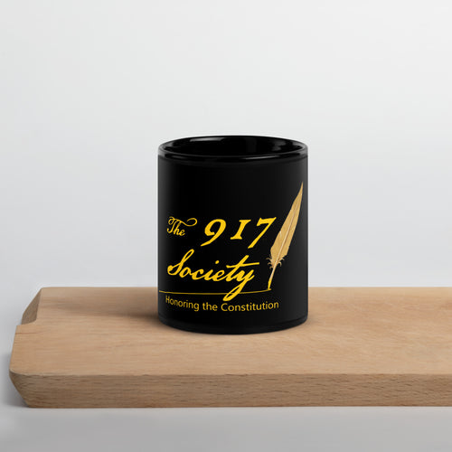 Black Glossy Mug image 1
