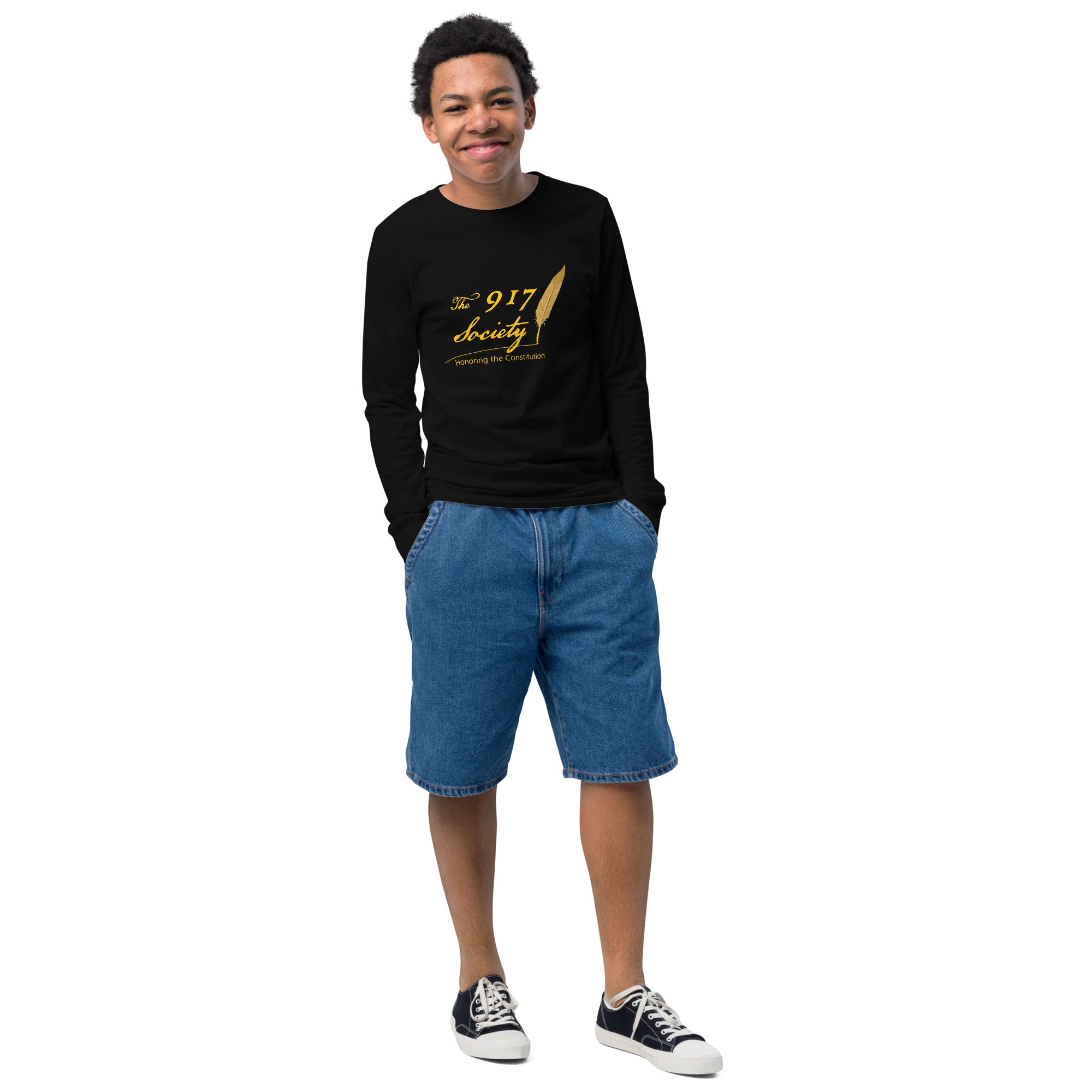 Youth long sleeve tee image 1