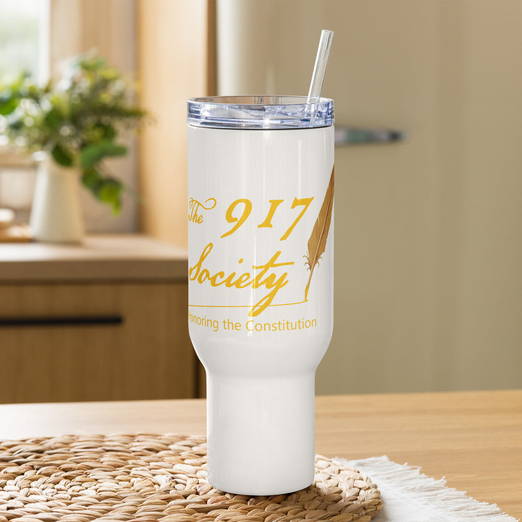 Travel mug with a handle image 8