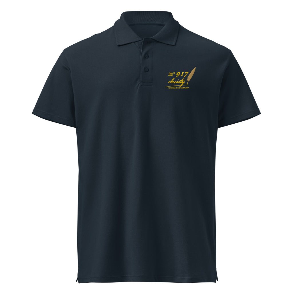 Premium pique polo shirt image 1